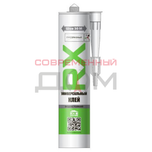 Клей универсальный водостойкий RX Formula 260 мл прозрачный/4604394005748/